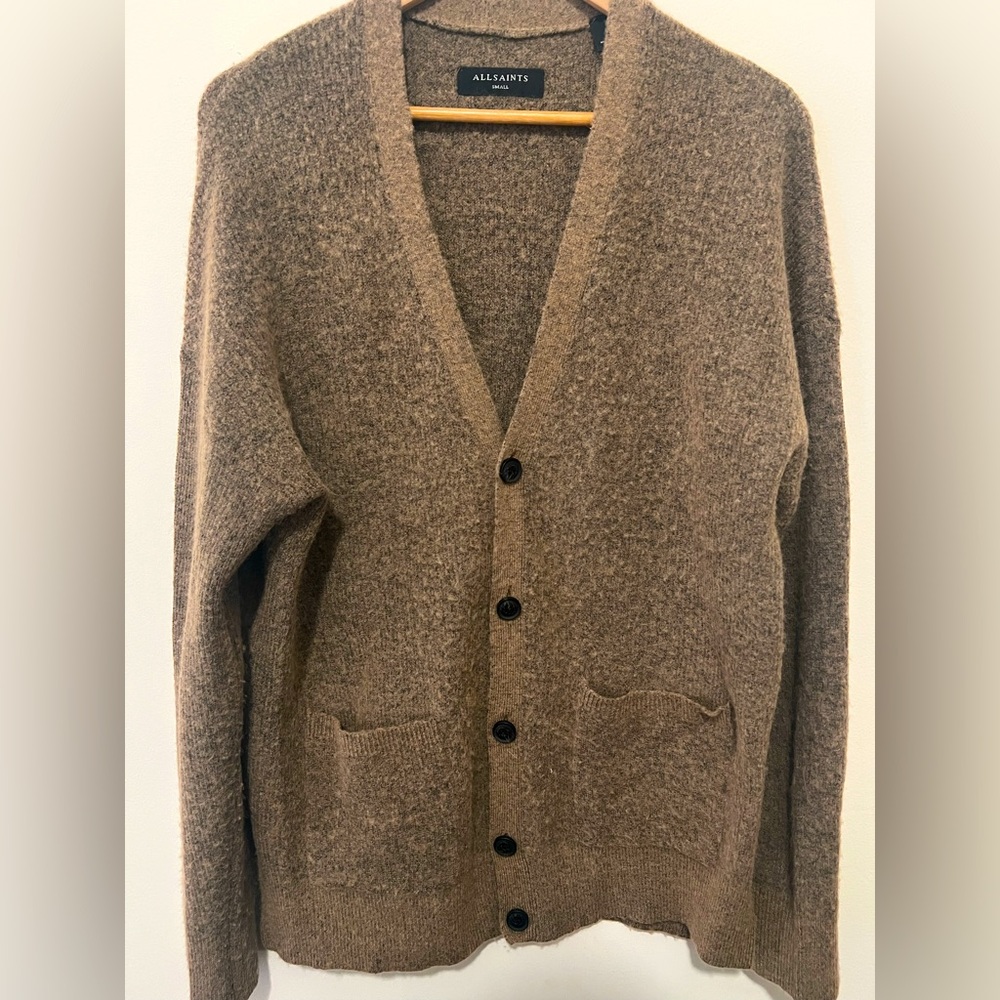 All Saints Wintlev Cardigan Sweater